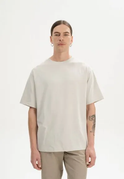 MELA MELA Oversized T-Shirt schwer Style BHAJAN aus 100% Bio-Baumwolle
