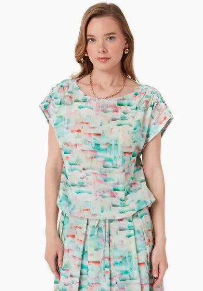 ORGANICATION ORGANICATION Bluse aus Bio-Baumwoll-Crinkle Voile