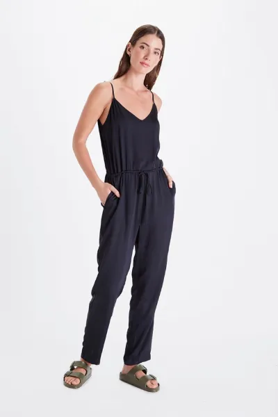 Neu Nomads Neu Nomads Damen vegan Jumpsuit Sydney Drawstring