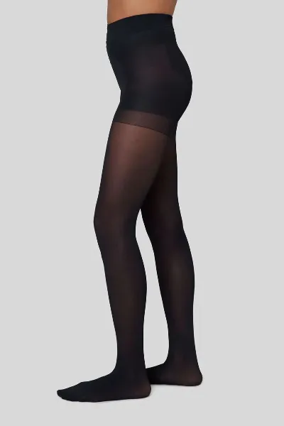 Swedish Stockings Strumpfhose Anna Control Schwarz