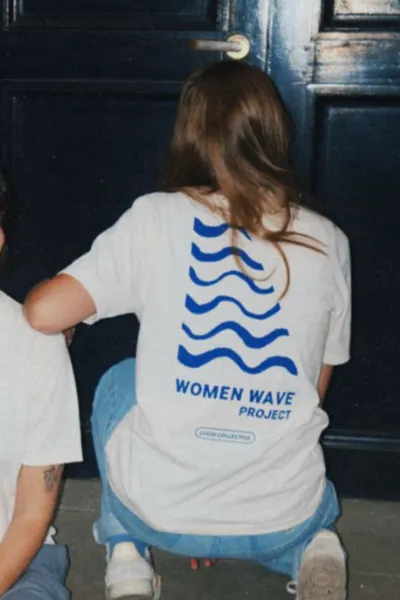Lucid Collective Lucid Collective Damen vegan T-Shirt Lucid X Damen Wave Project