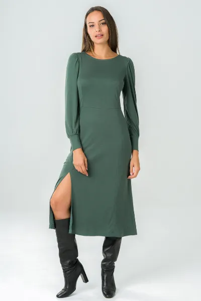 Avani Avani Damen vegan Kleid Ml Victoria Grün