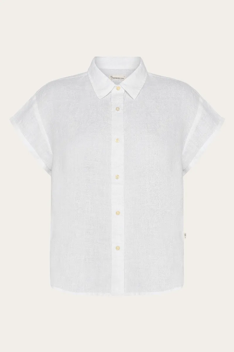 KnowledgeCotton Apparel KnowledgeCotton Apparel Damen vegan Hemd Aster Hell
