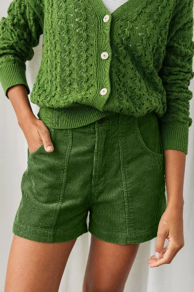 TWOTHIRDS TWOTHIRDS Damen vegan Shorts Cockatoo Gras