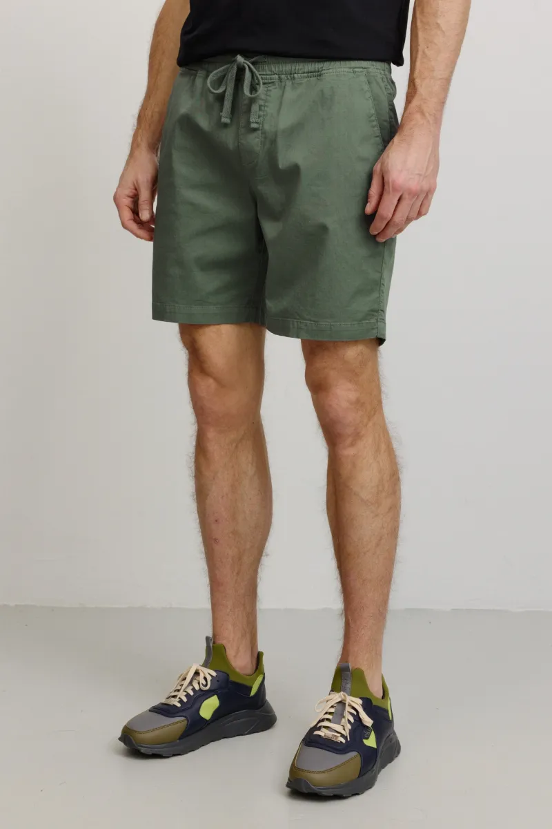 recolution Recolution Herren vegan Kurze Hose Quitte Eukalyptus Grün
