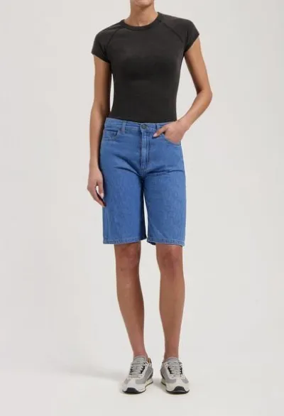 MUD Jeans MUD Jeans Damen Shorts Suzy Mid Short - Medium Stone