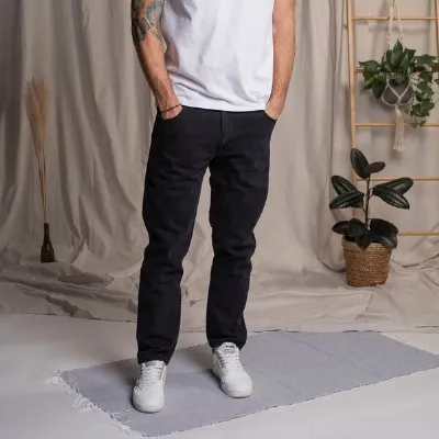 Vresh Clothing Vresh Clothing Valco - Regular Jeans aus Biobaumwoll-Mix
