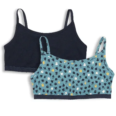 Living Crafts LIVING CRAFTS - Damen Bustier, 2er-Pack - Gemustert