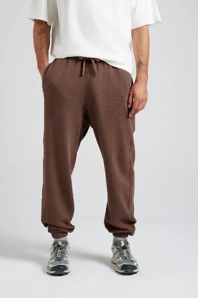 Trendsplant Trendsplant Herren vegan Jogginghose Essential Shaved Chocolate