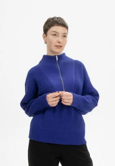 MELA MELA Rippstrick Troyer Style KIMAYA aus 100% Bio-Baumwolle