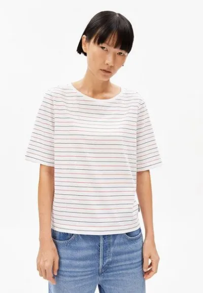 ARMEDANGELS ARMEDANGELS FINIAA FRENCH RIVIERAA Damen T-Shirt aus Bio-Baumwolle