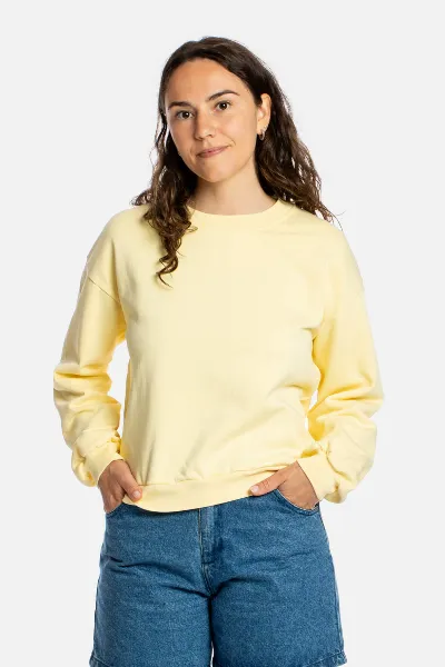 MATONA MATONA Damen vegan Sweatshirt Hell Vanille