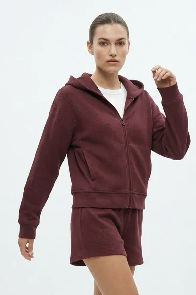 ORGANICATION ORGANICATION Damen vegan Hoodie Jennifer Bordeaux
