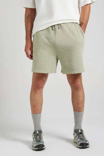Trendsplant Trendsplant Herren vegan Sweatshorts Essential Sonnengebleicht Seegras