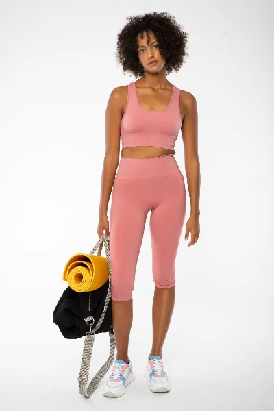 SaintBasics Active Sport Leggings aus recyceltem Polyester