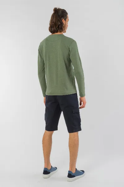 Living Crafts Bermudas mit Cargo Taschen aus Leinen & Bio Baumwolle
