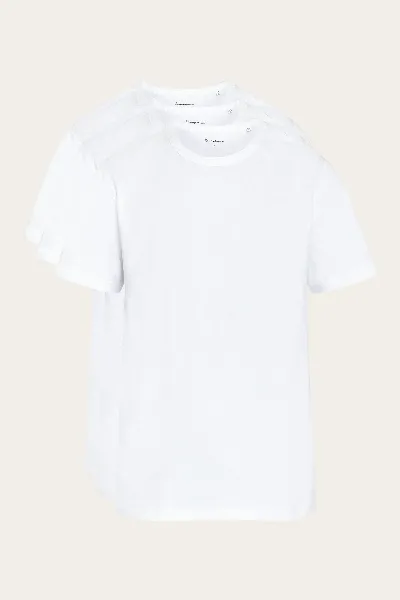 KnowledgeCotton Apparel KnowledgeCotton Apparel Herren vegan 3er-Pack T-Shirts Strahlend
