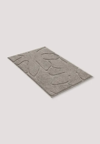 hessnatur hessnatur Badematte SELVA aus Bio-Baumwolle - beige - Größe 50x80 cm