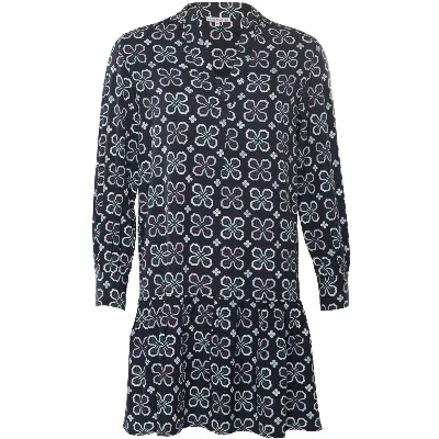 Living Crafts LIVING CRAFTS - Damen Kleid - Gemustert (100% Viskose (LenzingªEcoveroª)), Nachhaltige Mode, Bio Bekleidung