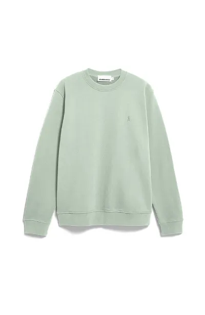 ARMEDANGELS ARMEDANGELS Herren vegan Sweatshirt Baaro Loop Schaumgrün