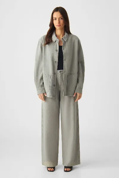 DAWN Hose Tomorrow Wide Gr&uuml;n