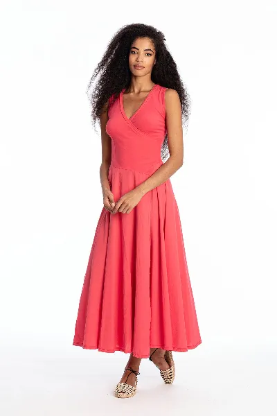RAVENS VIEW IBIZA RAVENS VIEW IBIZA Damen vegan Ã„rmelloses Kleid Veronika Elektrisch