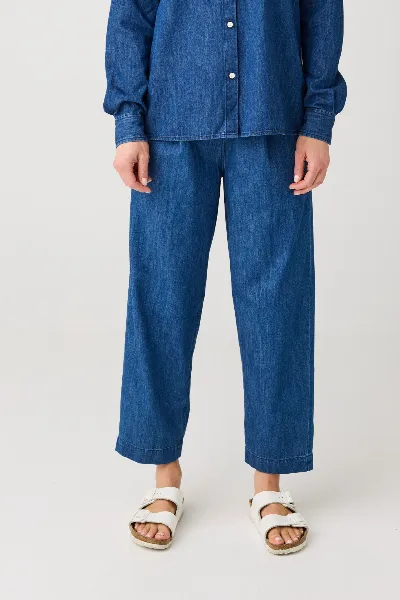 KnowledgeCotton Apparel KnowledgeCotton Apparel Damen vegan Denim-Hose