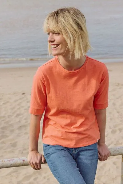 TRANQUILLO TRANQUILLO Slub Jerseyshirt Lottee aus Bio-Baumwolle (1010004)