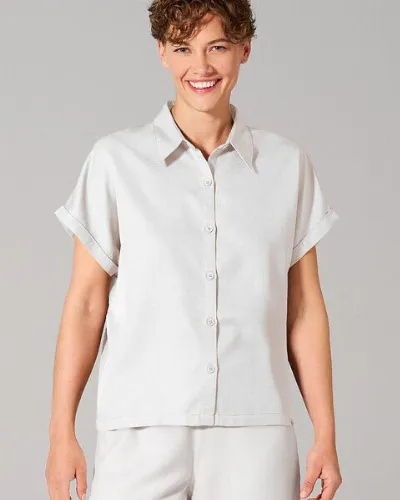 HempAge HempAge Damen Lyocell Bluse (auf Hanf Basis) Normal Fit