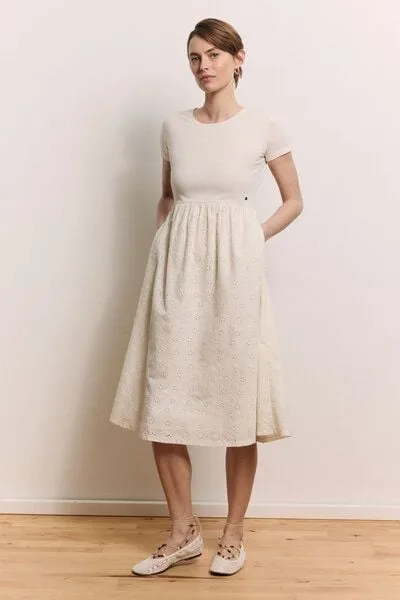 TRANQUILLO TRANQUILLO Sommerkleid Juliaa Lace-Optik (1140002)