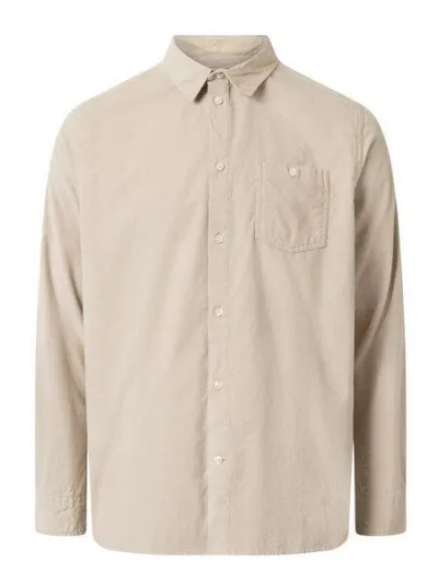 KnowledgeCotton Apparel KnowledgeCotton Apparel Cordhemd - Regular fit corduroy shirt - aus Bio-Baumwolle