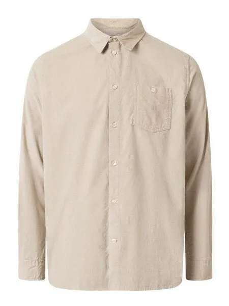 KnowledgeCotton Apparel KnowledgeCotton Apparel Cordhemd - Regular fit corduroy shirt - aus Bio-Baumwolle