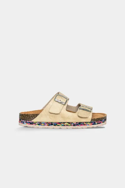 Nuoceans Nuoceans Herren vegan Sandalen Kieselstein