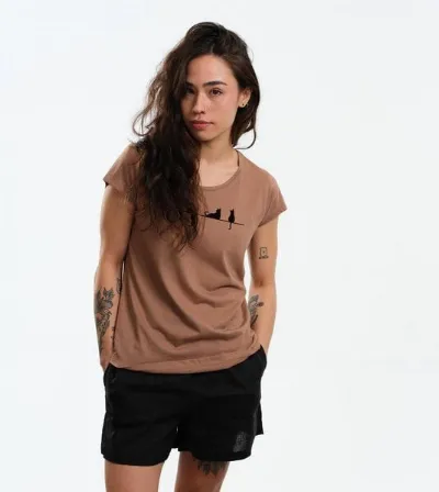 Gary Mash GARY MASH Shirt Asheville Katzen aus Modal®-Mix