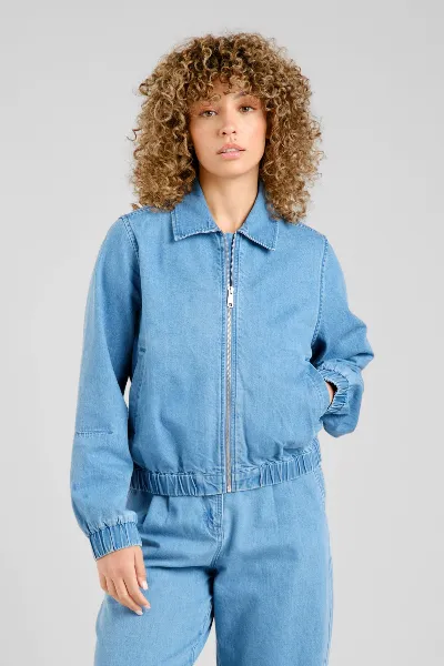 dedicated Jacke Sunna Denim Blau