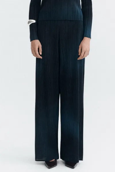 thinking mu Thinking MU Damen vegan Hose Whisper In Maro Blau