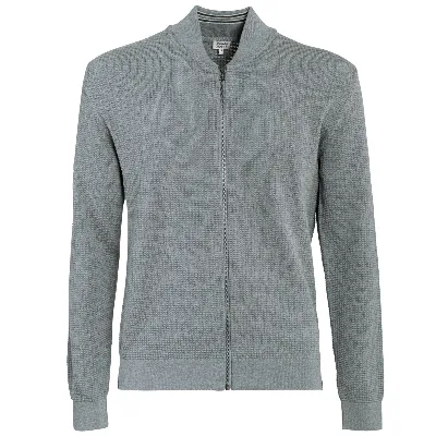 Living Crafts LIVING CRAFTS - Herren Strickjacke - Grau