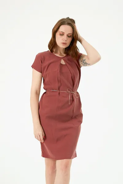 WiDDA WiDDA Damen vegan Kleid Soul Explosion Rot
