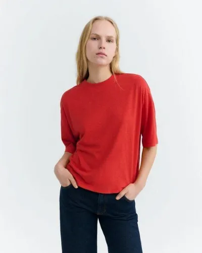 thinking mu thinking mu Clavel Hemp Lena Tee