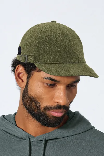 HempAge Hempage Herren vegan Baseballkappe Oliv
