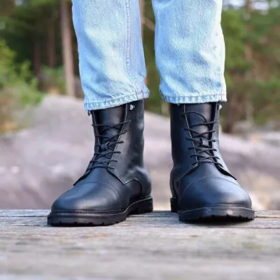 SORBAS SORBAS '94v vegane Boots in Schwarz