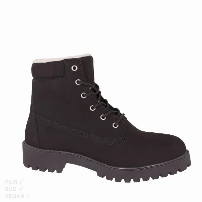 Shoezuu Vegan Shoezuu Tim Boots Faux Suede Winter Edition