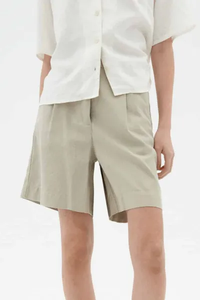 thinking mu Thinking MU Damen vegan Shorts Lia Haferflocken