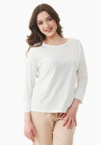 ORGANICATION ORGANICATION 3/4-Arm-Shirt aus TENCEL Modal und Bio-Baumwolle