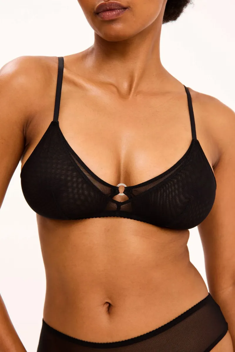 Understatement Understatement Damen vegan Bralette Mesh Double Triangle