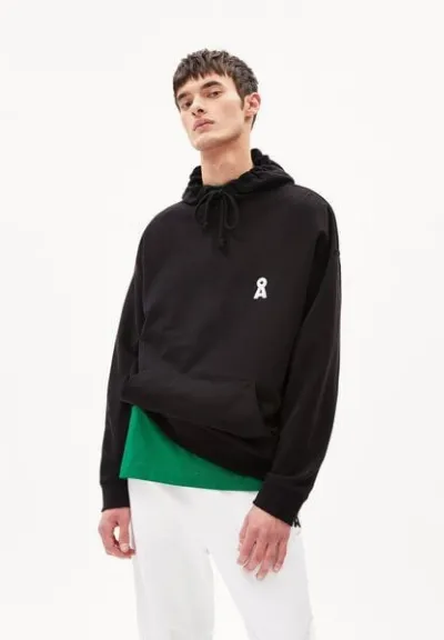 ARMEDANGELS ARMEDANGELS MAALI ICONIC CAPSULE Unisex Heavyweight Sweathoodie Relaxed Fit aus Bio-Baumwolle Mix