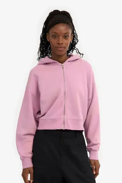 Colorful Standard Sweatjacke Crop