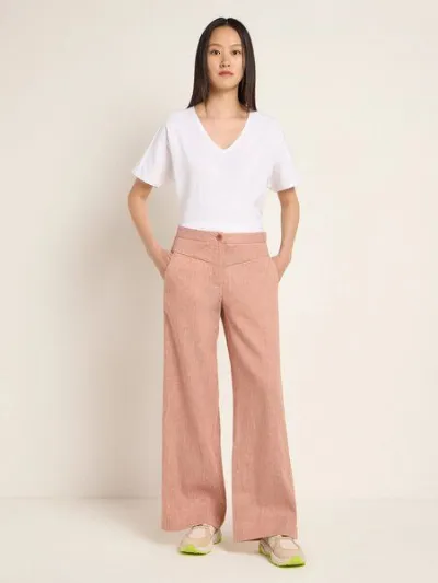 LANIUS LANIUS Marlenehose (OCS) aus Bio-Baumwolle mit Hanf