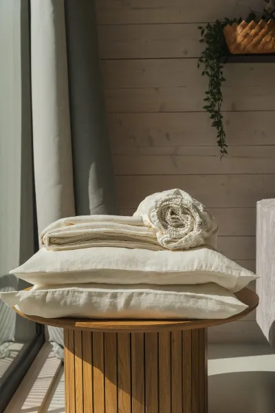 AmourLinen AmourLinen unisex vegan Set Bettlaken