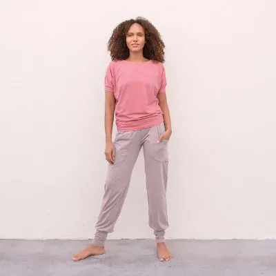 Jaya Jaya JOYCE - Damen - Hose für Yoga und Feizeit aus Biobaumwolle